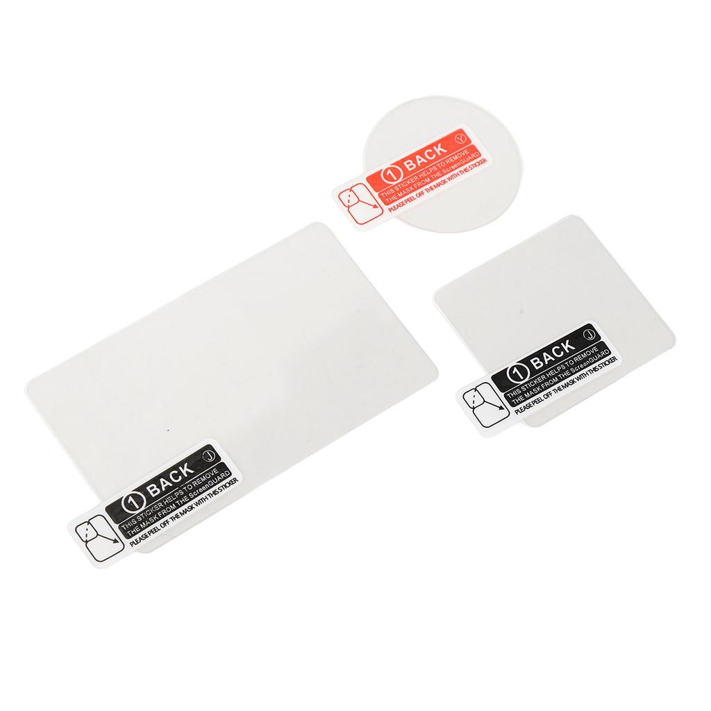 2 комплекта защитных пленок для объектива и экрана заднего дисплея Action 5 Pro из закаленного стекла