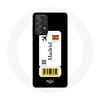 Coque - Samsung - Galaxy A52 - Souple - Noir - Billet D'avion Madrid Espagne