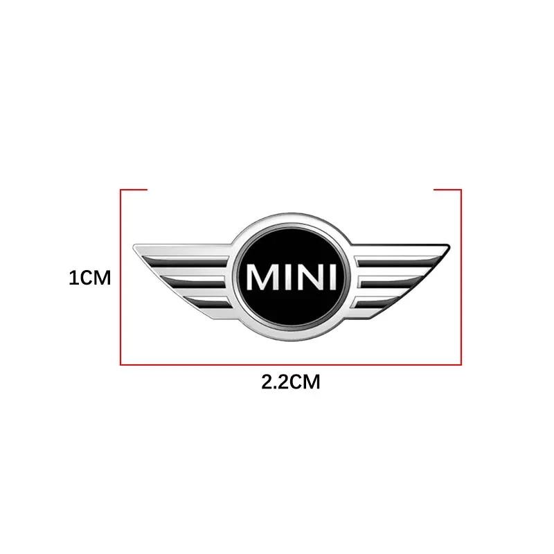 Наклейки-эмблемы на ключ автомобиля Аксессуары с логотипом на ключ автоуправления Для BMW MINI WORKS One Cooper JCW R60 R59 R57 R58 R56 R55 F55 F56