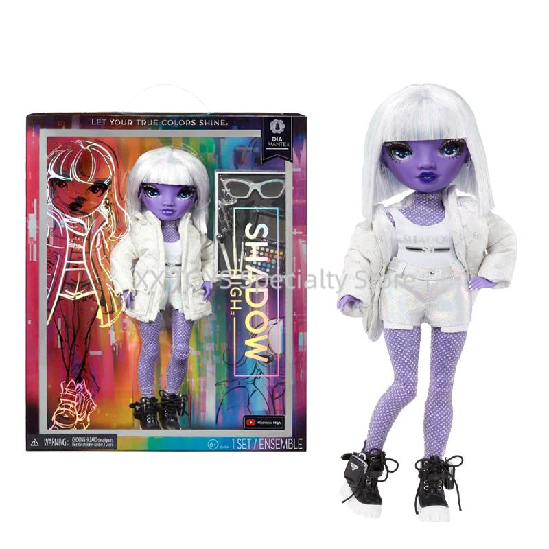 Rainbow High Shadow High Серия Рейна Глитч Кроун Диа Манте Модные Коллекционные Куклы Ограниченная Серия Подарки на День Рождения для Детей