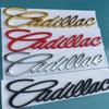 For Cadillac Logo Escalade CT5 CT6 XT5 XT6 DTS SLS XLR ATS SRX Tiburon Car Side Fender Rear Letter Sticker Styling Accessories
