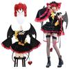 Kamihei Ryo-hin Kasane Teto “Little Devil” Cosplay Set with Wig (M / Little Devil Teto Wig Included Fashion)