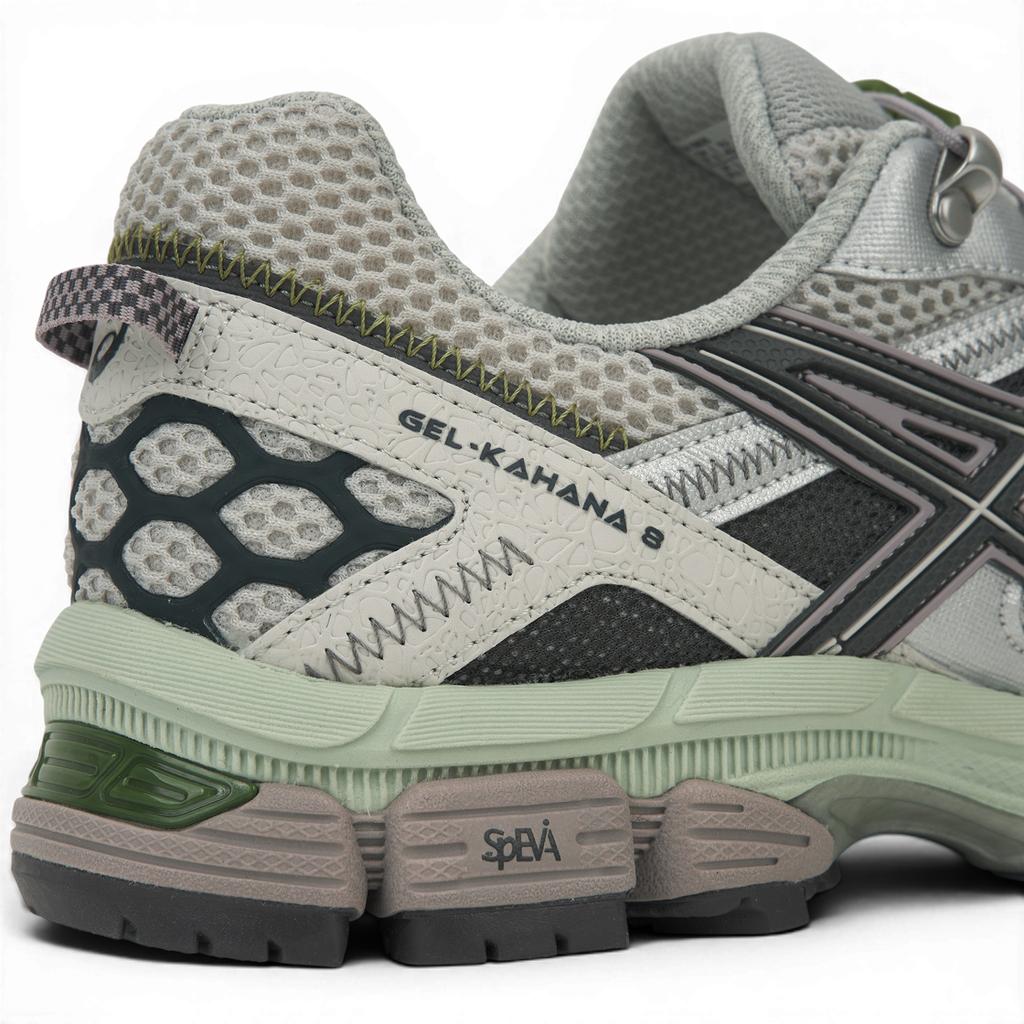 Asics Gel-Kahana 8 Удобные повседневные кроссовки с низким верхом для города, для бега по пересеченной местности, мужские, серые, 1011B828-021