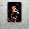 alexi laiho Classic Poster Rusty Metal Plaque Retro Decorative Plate Bar Man Cave Garage Club Metal Sign Wall Decoration
