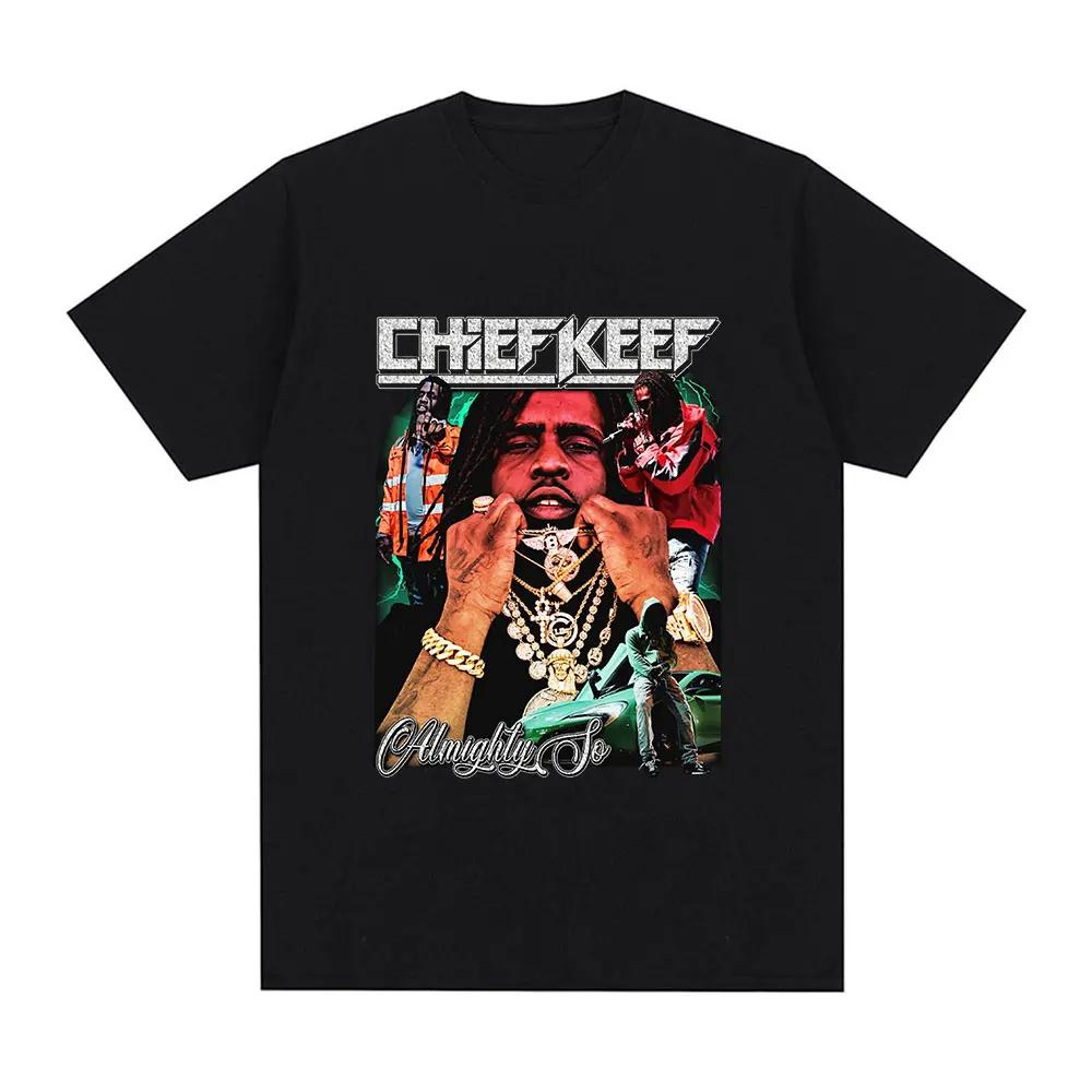 Rapper Chief Keef for President T Shirt Unisex Fashion Short Sleeve Tshirt Aesthetic Vintage 100 Cotton Tshirts Streetwear