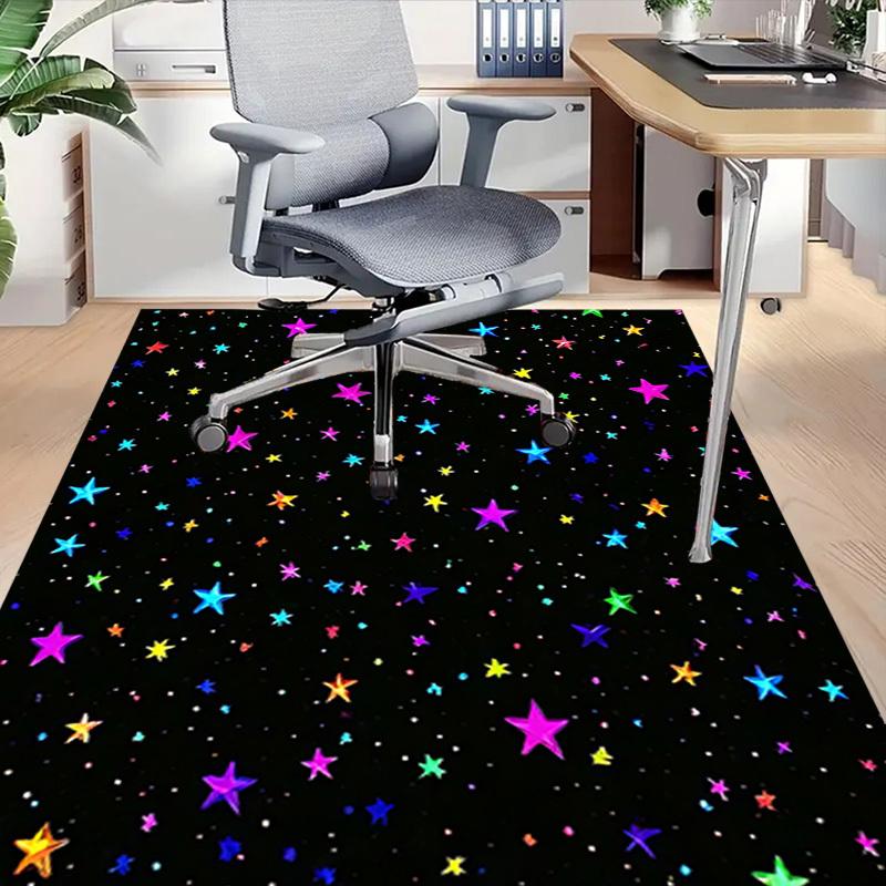 1 шт. Звезды Космос Очень Большой Нескользящий Ковер для Пола, Офис, Семья, Спальня, Студия Большой Ковер Ковры для Помещений