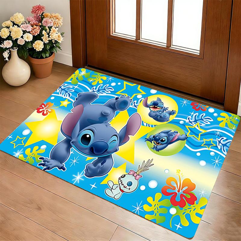 Lilo Stitch Living Room Nonslip Area Rug Soft Carpet For Bedroom Game Playroom Sofa Office Home Decor Doormat Christmas Gift C9261773