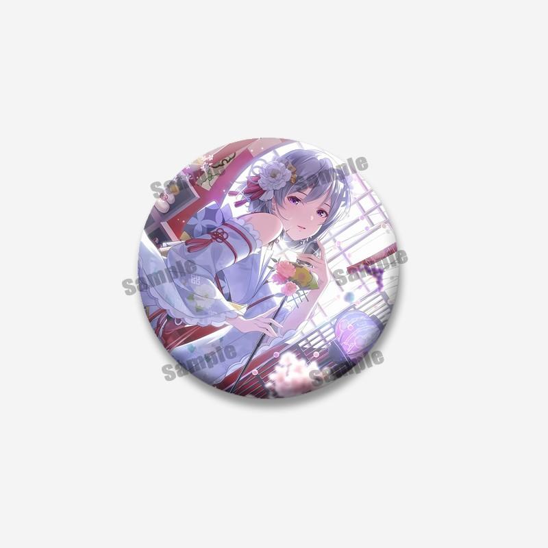 Cute Anime Idoly Pride Brooch Cartoon Girls Mana Nagase Rei Ichinose Pins Nagisa Badges Backpack Jewelry Gifts for Fan Friends