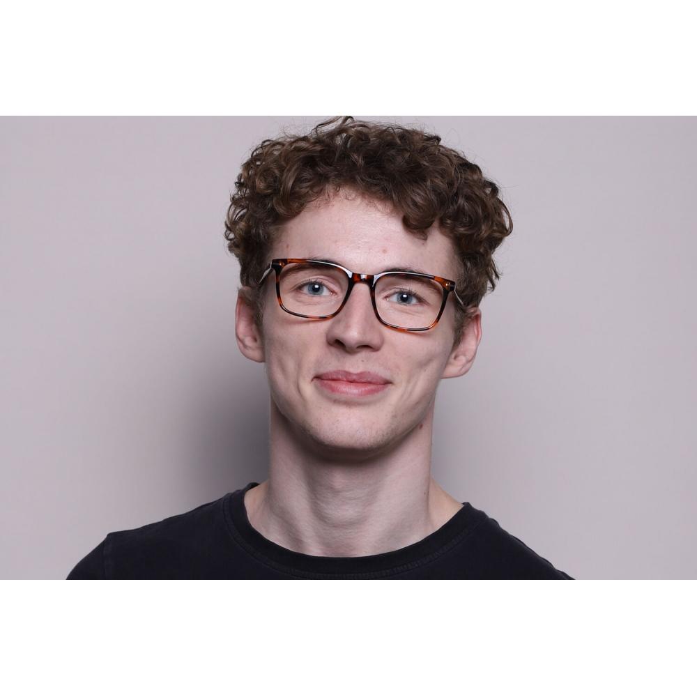 Full Rim Square Dark Tortoise Smartbuy Collection Forillon Cp119c Fashion Unisex Eyeglasses