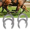 4Pcs Set Durable Horse Riding Equipment Sturdy Horseshoe Kit  Hard Ground Walking