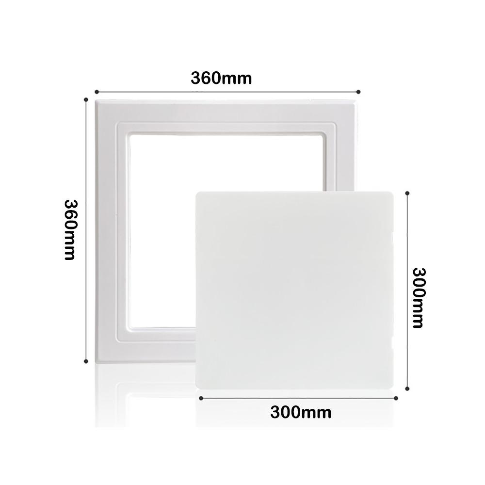 White Opening Flap Cover Plate Plastic Inspection Hole Wall Access Doors  Doors Wall Ceiling