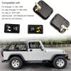 Door Handle Set For 91-96 Jeep Wrangler YJ 97-06 TJ Exterior Interior Left Driver & Right Passenger Side 79540 79541 55176383AE