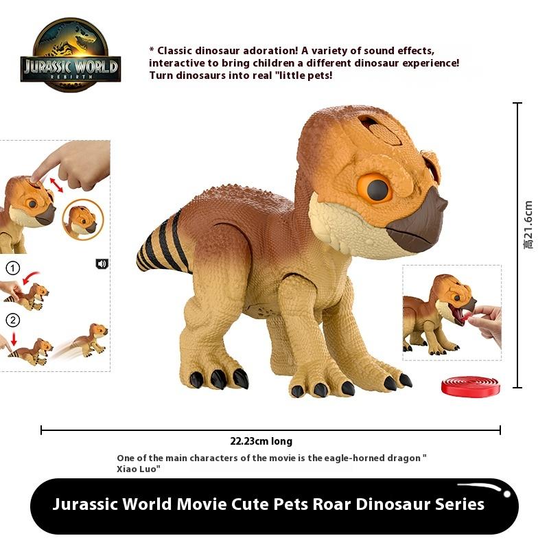 В наличии Mattel Мир Юрского периода: Rebirth 4 Фигурка Спинозавра Модель Имитация Модель Динозавра Игрушки Детский Подарок на День Рождения