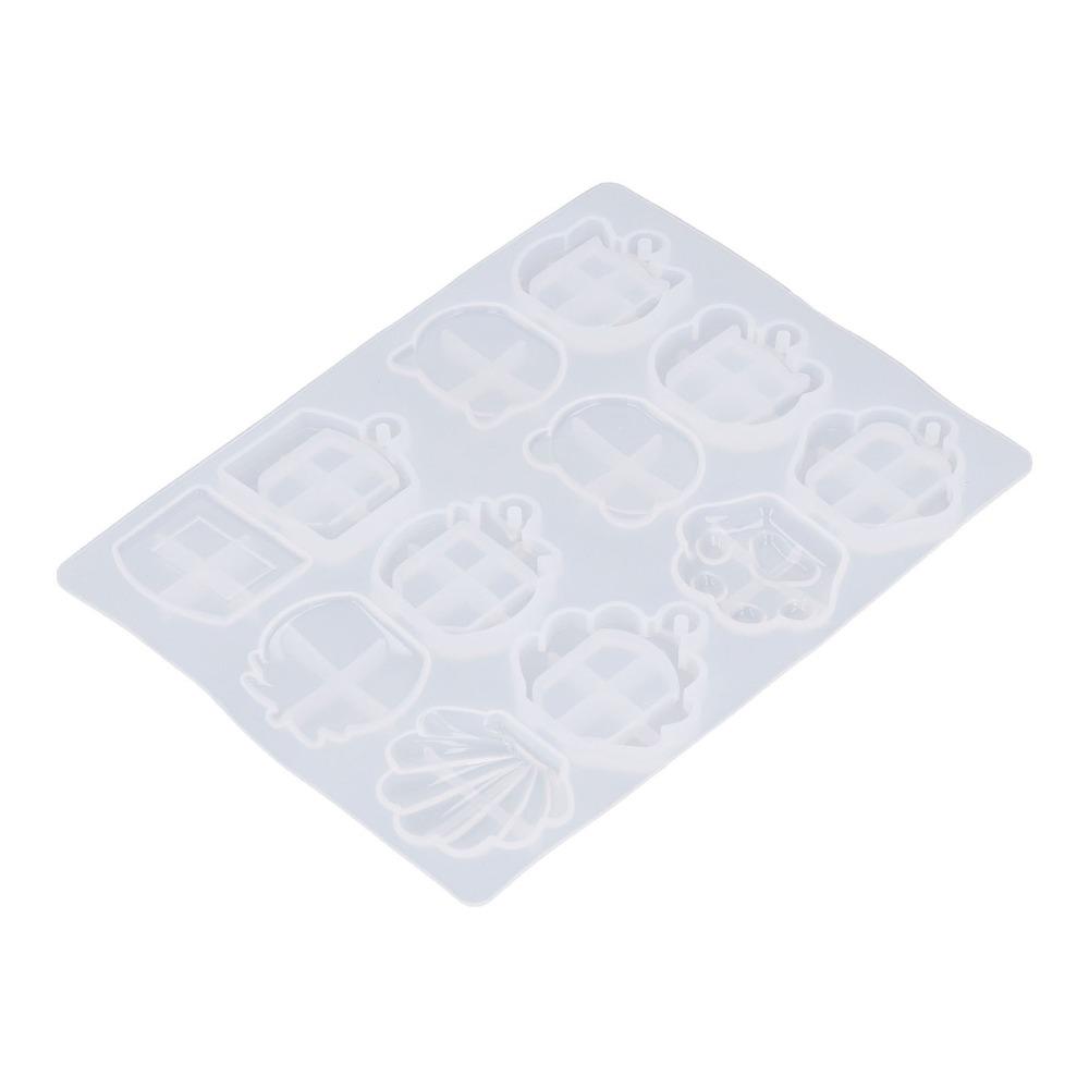 1pcs Reusable Mold Epoxy Resin Mold DIY Craft Supply Keychain Making Kit For DIY Keychains