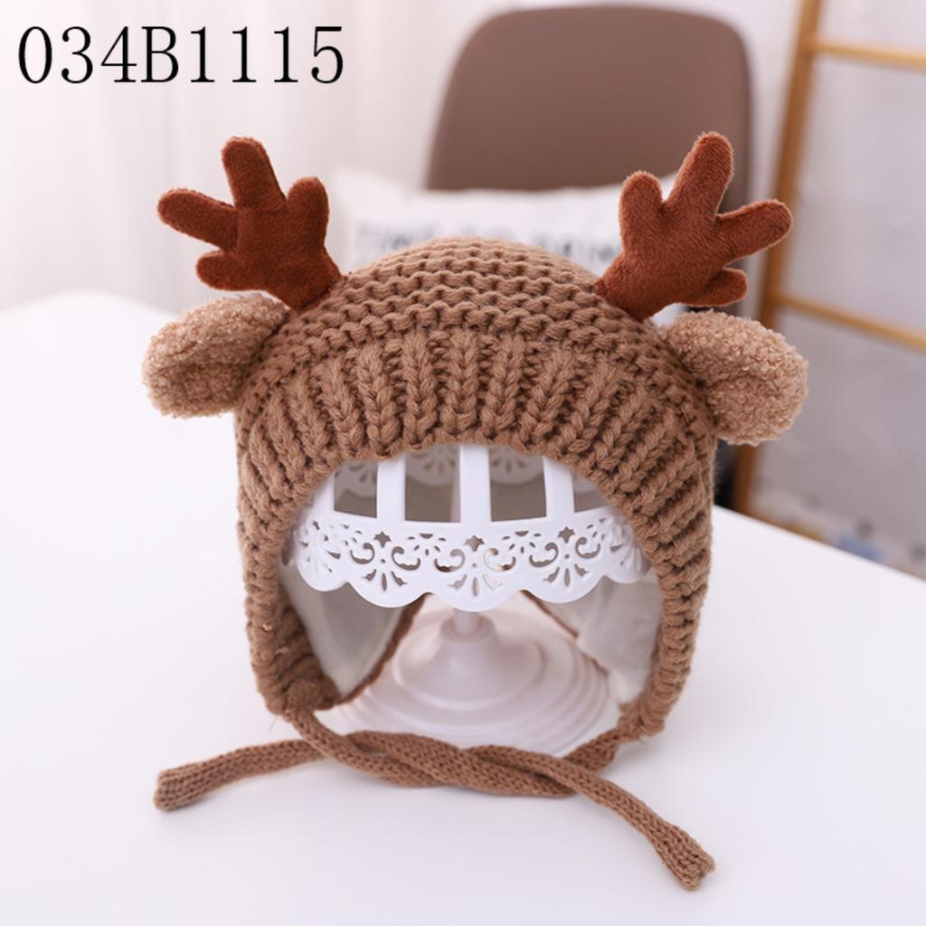 Children's Winter Knitted Hat With Ear And Warm Knitted Hat
