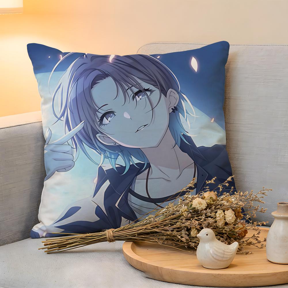Cushion Cover Linen SkinFriendly Soft Decorative Case for Sofa Home Decor Anime Toru Asakura Pillow cover