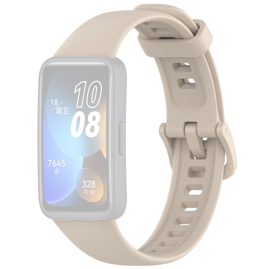 Silicone Watch Strap for Huawei Band 10 NFC/10/9 NFC/9/8 NFC/8 Glossy Replacement Band