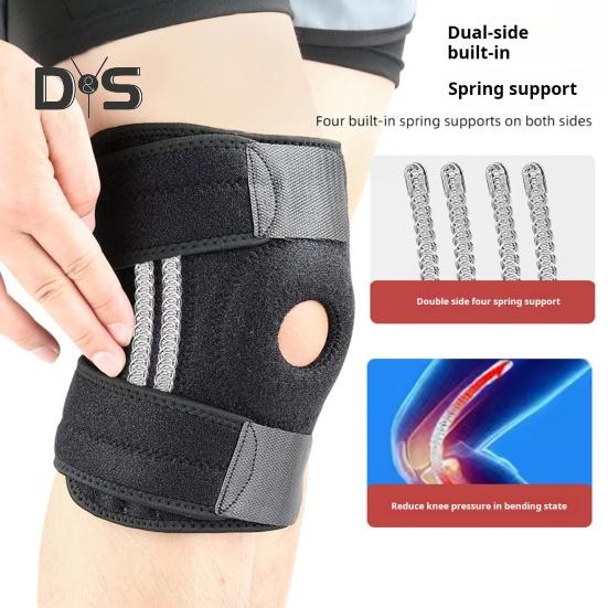 Регулируемый наколенник для облегчения боли в колене, стабилизации коленной чашечки, поддержки спорта, фитнеса, бега, наколенника, рукава для разрыва мениска