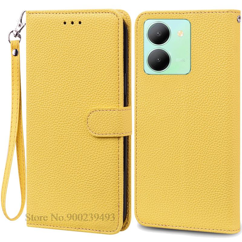 Чехол Y36 для Vivo Y36, мягкий силиконовый чехол для задней крышки телефона Vivo Y36 5G, кожаный чехол-книжка для VIVOY36 Y 36