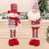 Medium Size Telescopic Figure Santa Claus Snowman Doll Doll Christmas Gift Christmas Decoration