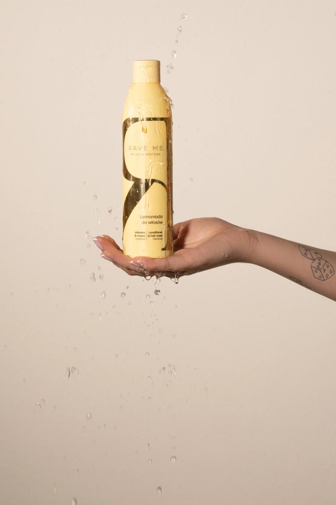2w1:Odżywka i Maska  - lemoniada do spragnionych włosów RAVE ME 250 ml