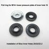 Reliable Quick Release Pressure Plate and Nut Set for M14 Angle Grinders