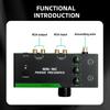 Предварительный усилитель для MM MC проигрывателей High Fidelity, с балансными входами и выходами XLR и настраиваемыми регуляторами низких, средних и высоких частот