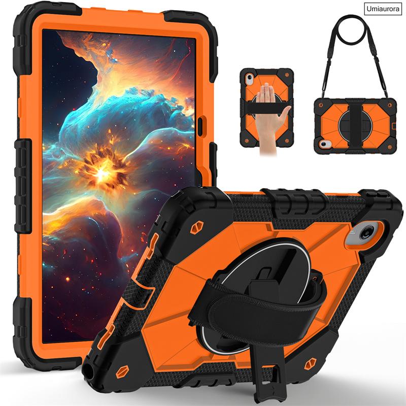 Для Lenovo Xiaoxin Pad 11" 2025 Idea Tab M11 11 дюймов TB336FU TB336ZU TB330FU Ручной ремешок Подставка Чехол-подставка для планшета Ударопрочный Бронированный Funda