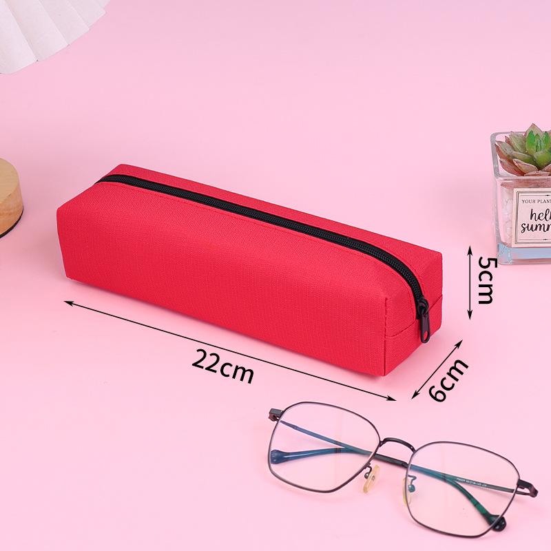 Вместительный и прочный пенал для студентов: Грязеотталкивающий, настраиваемый, квадратный дизайн для мальчиков и девочек