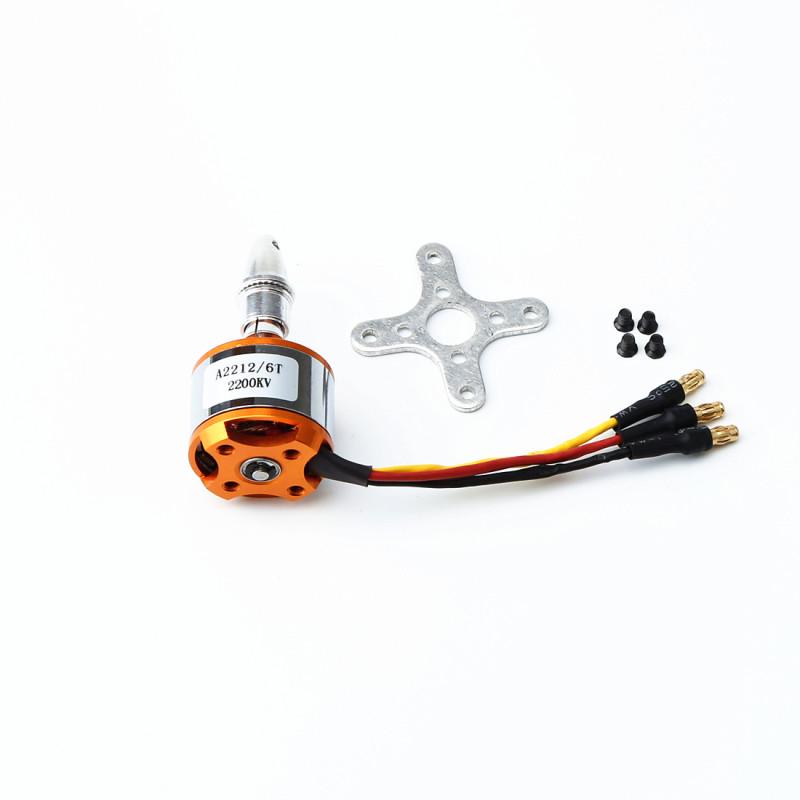 A2212 2200KV Бесщеточный двигатель 30A ESC SG90 9G Микро сервопривод 6035 Пропеллер для самолета с фиксированным крылом RC