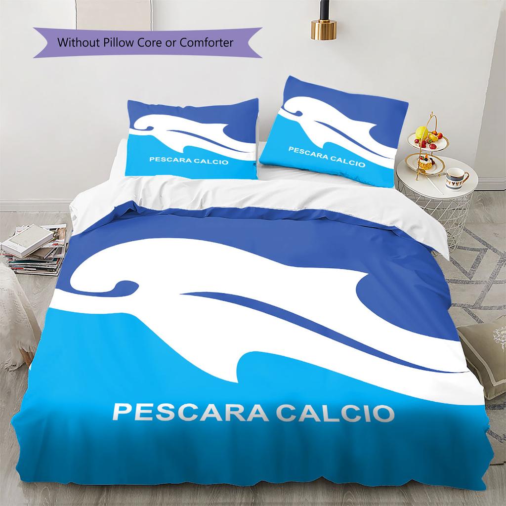 Delfino Pescara 1936 Pattern Bedding,Quilt Set Quilt Cover Pillowcase Home Birthday Gift(1 * duvet cover + 2 * pillowcase, without core)