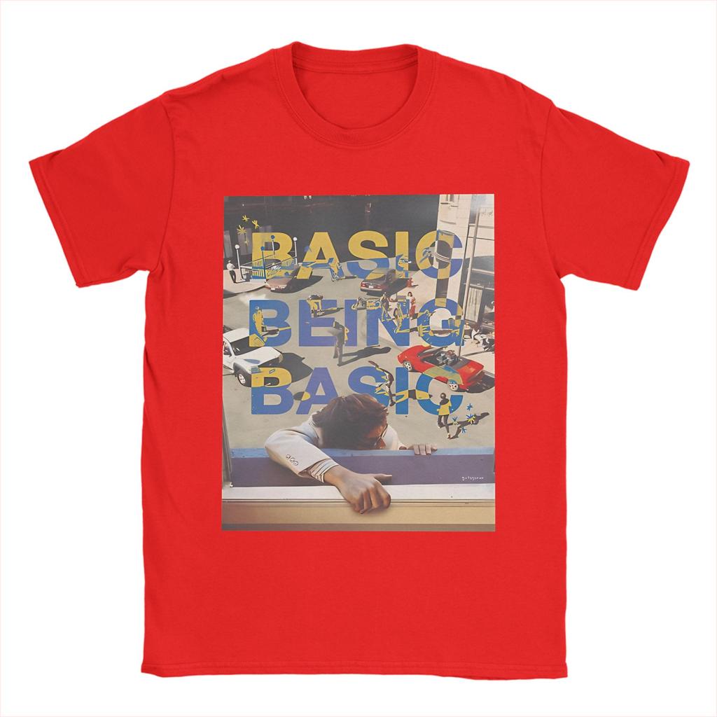 All Seasons Basic Being Basic By Djo T Shirt For Unisex 100 Cotton Tshirts Short Sleeve Clothes