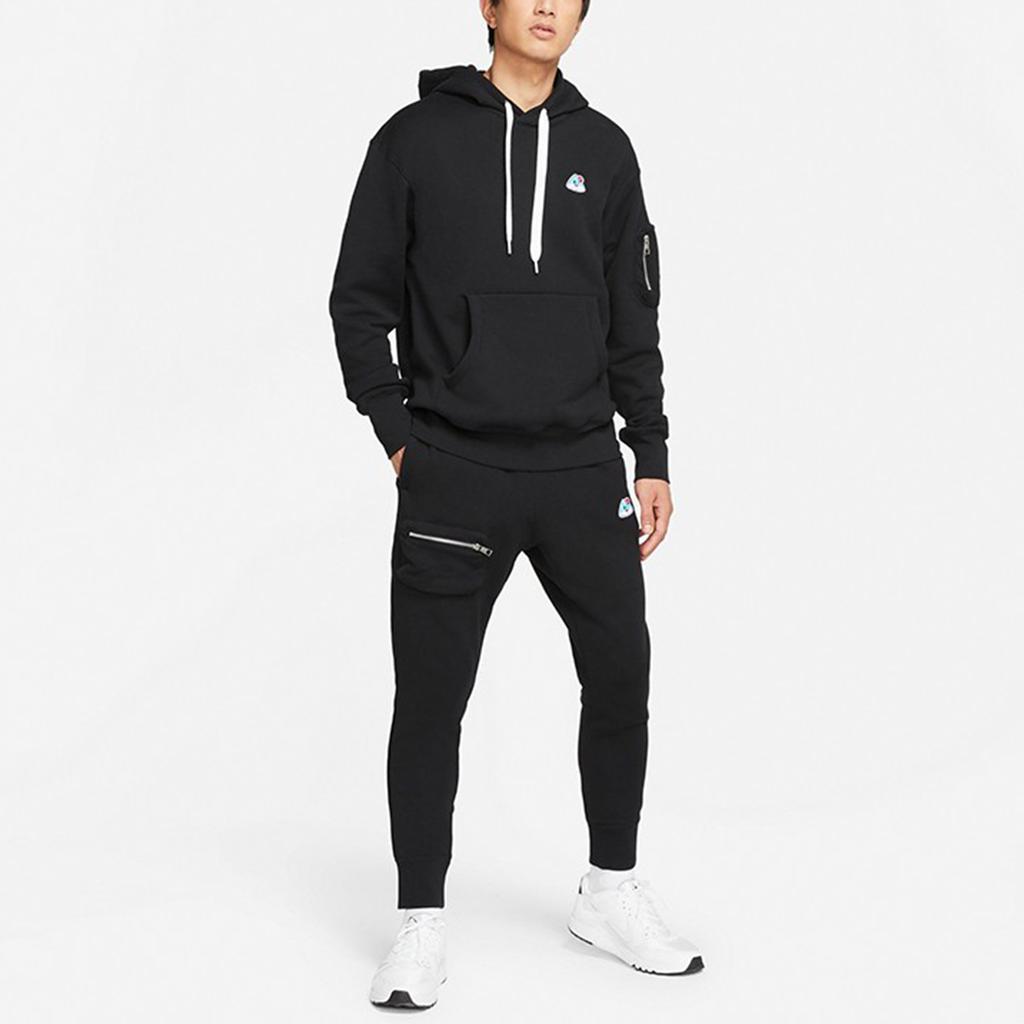 Nike AirMoji Ft Wink Breathable Sport Knit Joggers Men Bottoms Black DA8746-010