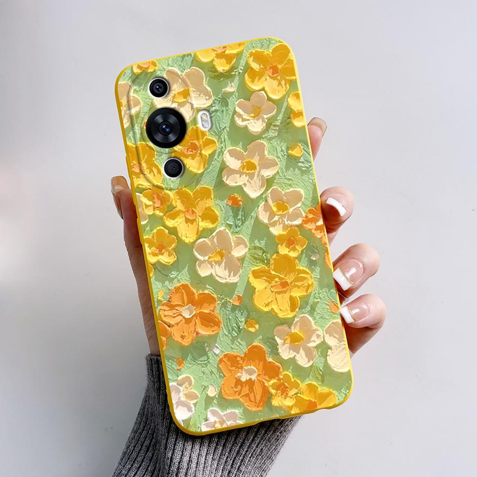Чехол для Huawei Nova 11 Милый Кролик Панда Расписной Силиконовый Чехол для Телефона Cover Для Huawei Nova 11 Nova11 Pro 11pro Nova11pro Funda