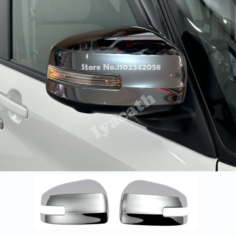 For Nissan ROOX 2025 2026 ABS Car Exterior Side Mirror Rearview Turning Mirror rear-vision mirror Cover stickers Accessories