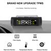 Tyre Pressure Monitoring System with 4 External Sensors Auto Security Alarm Systems Car TPMS Battery Version Digital LCD Display