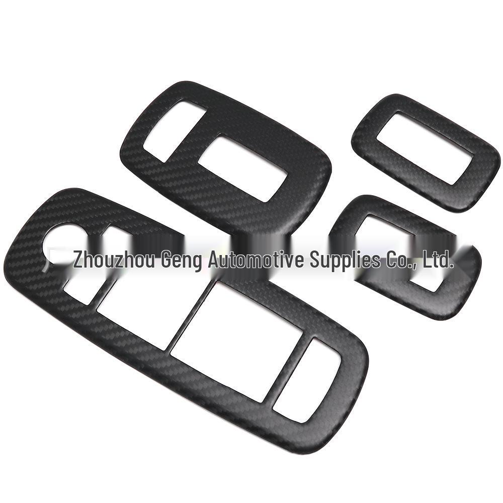 Dodge RAM TRX Carbon Fiber Window Button Frame Trim