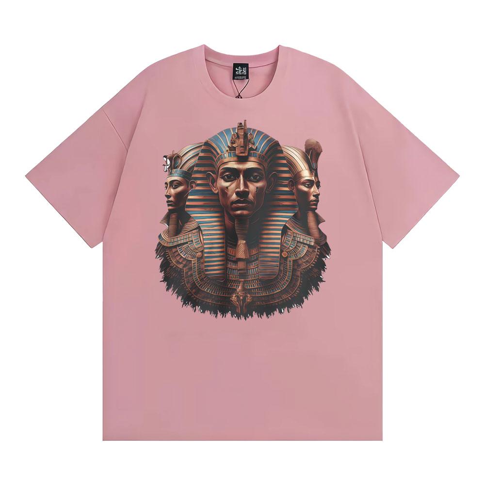 Egyptian Pharaoh Graphic Ancient Egypt Art Meme Tee Shirt Men Women Harajuku Vintage Fashion Humor Tshirts Short Sleeve T Shirt
