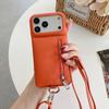 Кошелек-кроссбоди на молнии с отделениями для карт и телефона для IPhone 17 Air 16 15 14 Plus 13 12 11 Pro Max Кожаный защитный чехол