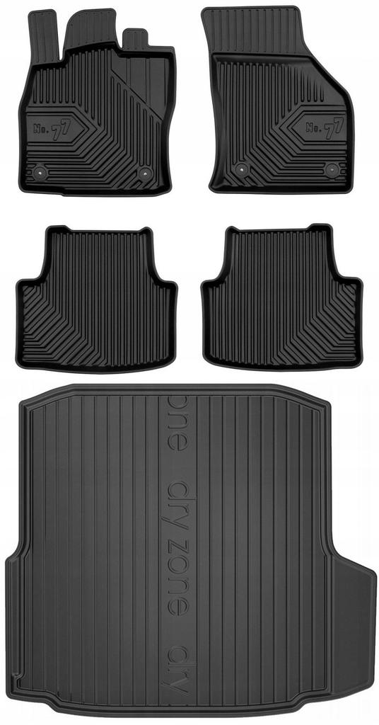 Set 77 Floor Mats And Mat Skoda Octavia 3 Lb 2012-2020