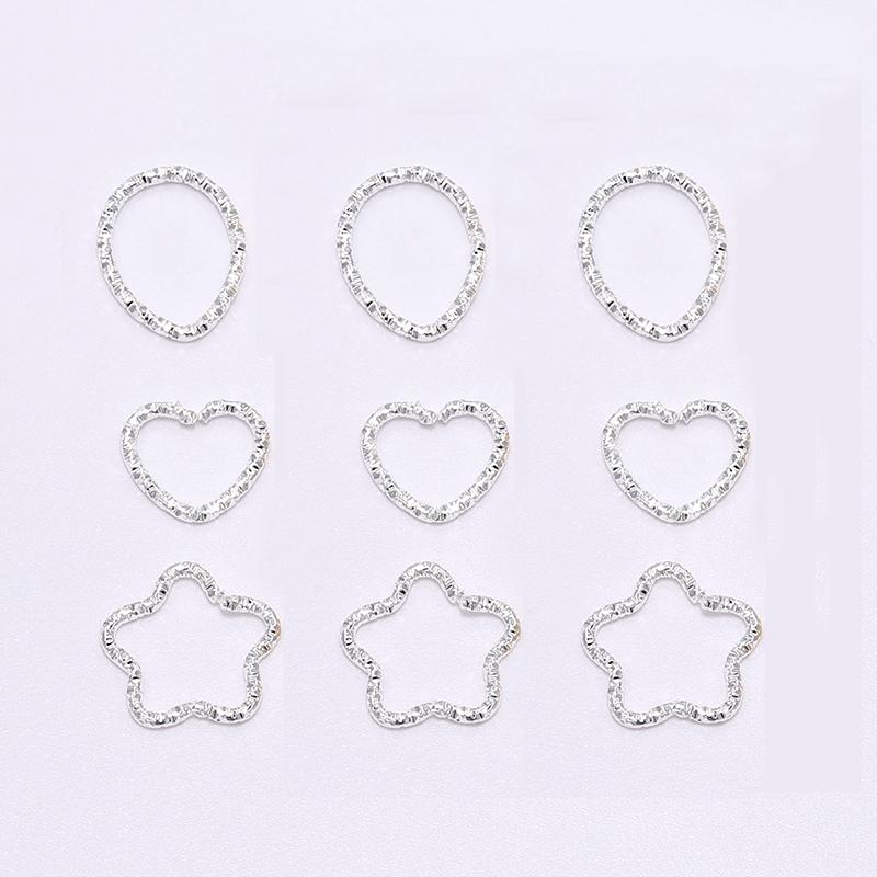 30-100pcs/lot 8-20 mm Gold Jump Rings Round Twisted Split Rings Connectors For Diy Jewelry Finding Making Supplies