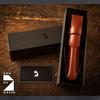 De Pen Case Tochigi Leather Натуральная кожа Сделано в Японии Подставка для перьевой ручки Простая ручная работа R Коричневый [Am Mas] PC-019