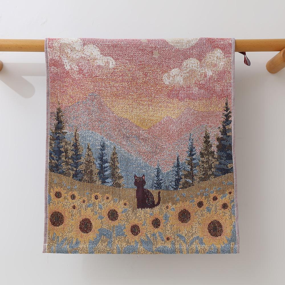 34x40см Кухонное полотенце Быстросохнущее Чистый хлопок Посудное полотенце Большое полотенце для рук Дом Ресторан