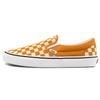 Unisex Checkerboard Classic Slip On Sneakers Yellow/White Vans VN0A5JMH8LF