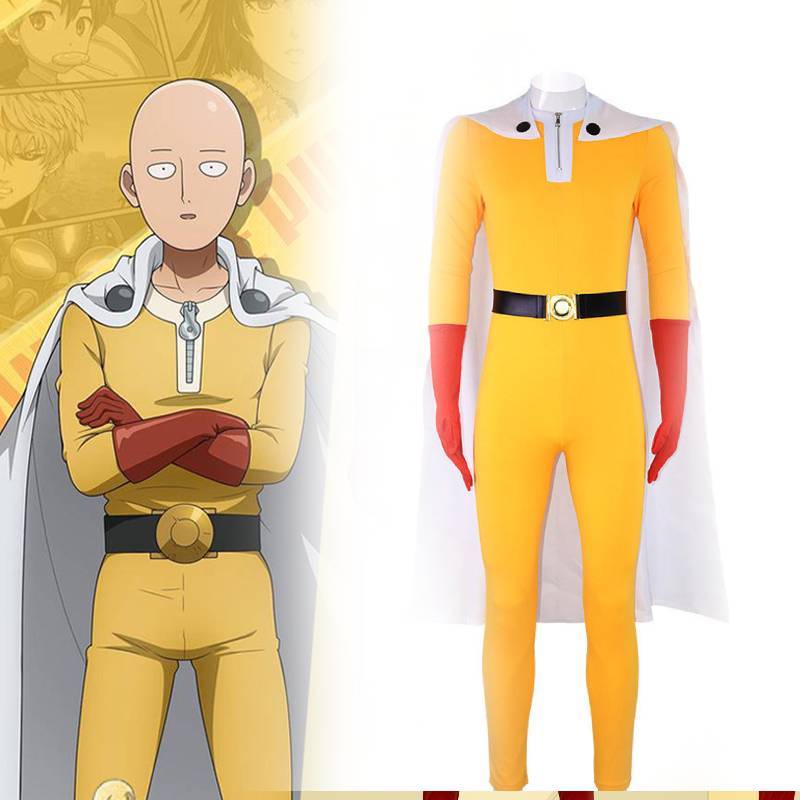 Костюм для косплея One Punch Man Opm в полный рост с набивкой для костюмированных вечеринок