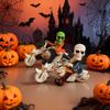 Halloween Creative Motorcycle Riders, Statues, Resin Home Furnishings, Courtyard Crafts