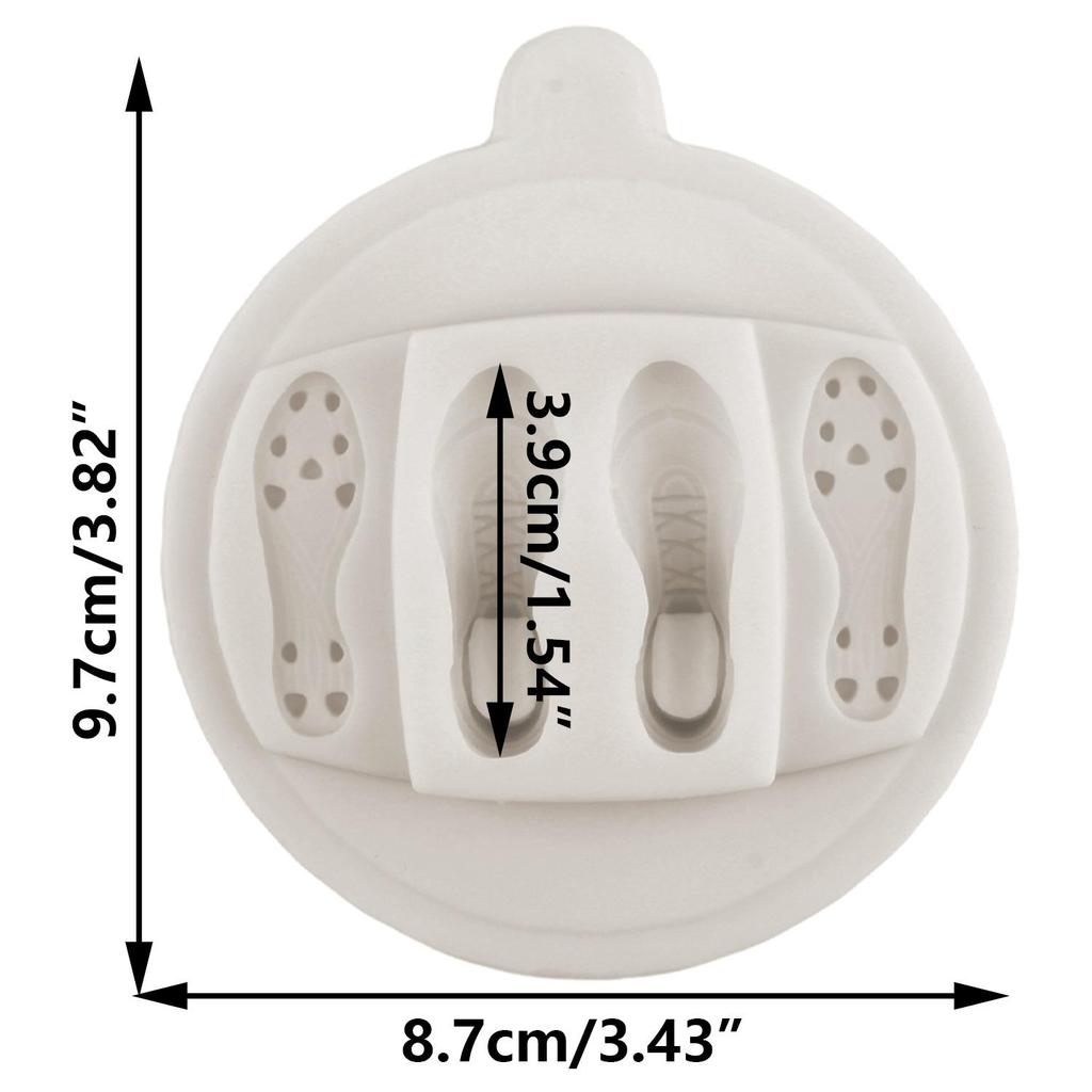 Силиконовые формы для футболиста Футболист Футбольные бутсы Форма для мастики Инструменты для украшения торта Топпер для кекса Конфета Шоколад Форма для гампасты