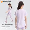 Девочки футболка для тенниса moodytiger с быстрой сушкой