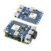 Raspberry Pi LTE-4G Cat-1 SIM7670G GNSS/USB HUB Expansion Board with 3 USB 2.0 Ports