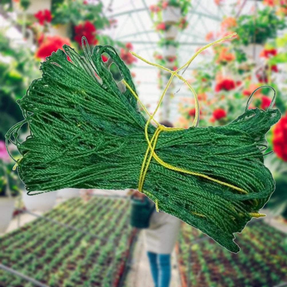 Многофункциональная сетка для лазания из ротанга, зеленая садовая сетка для лазания, термостойкая сетка для поддержки растений, винограда, фасоли